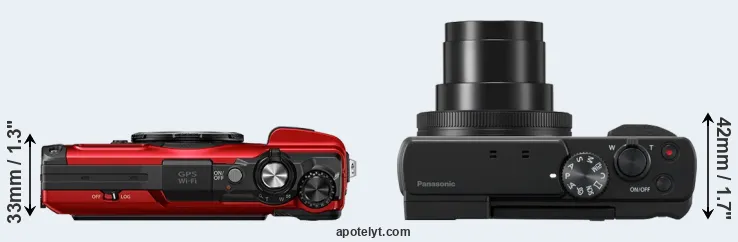 Compare TG-7 versus ZS80 top