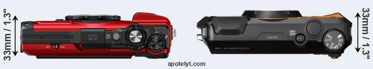 Compare TG-7 versus WG-6 top
