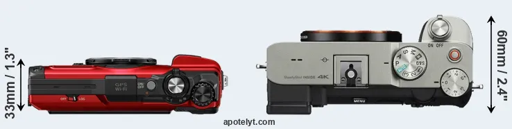 Compare TG-7 versus A7C top