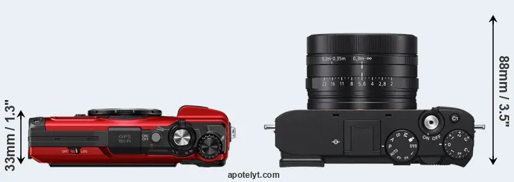 Compare TG-7 versus RX1R III top