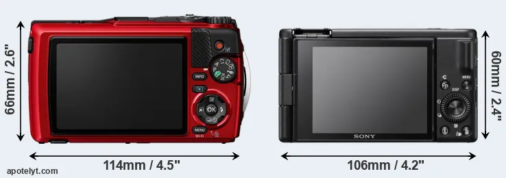 Comparison TG-7 or ZV-1F rear