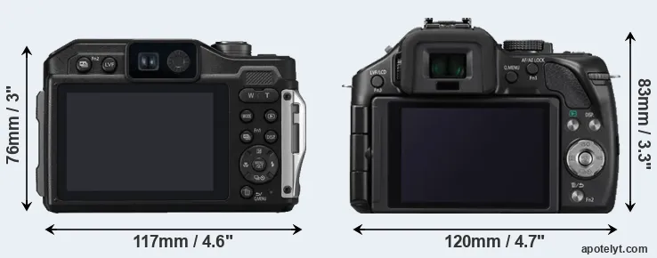Comparison FT7 or G5 rear