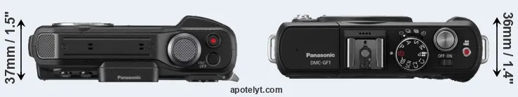 Compare FT7 versus GF1 top