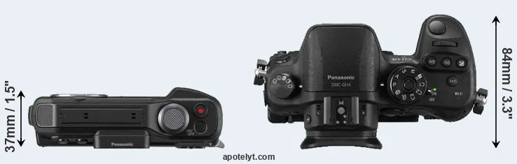 Compare FT7 versus GH4 top