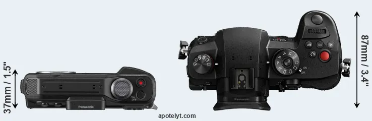 Compare FT7 versus GH5 II top