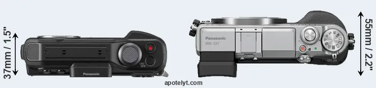 Compare FT7 versus GX7 top