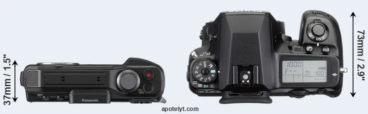 Compare FT7 versus K-5 II top