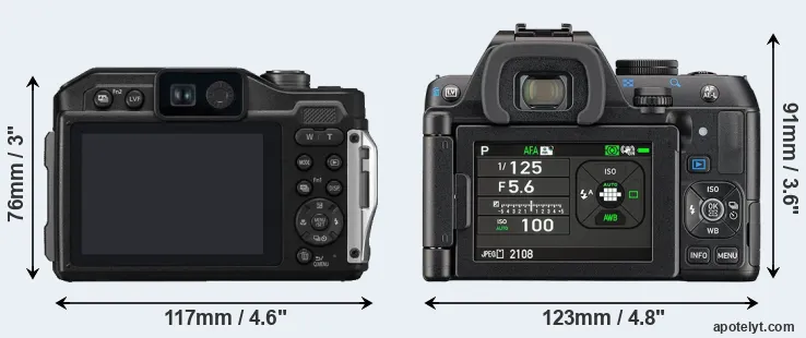 Comparison FT7 or K-S2 rear