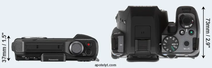 Compare FT7 versus K-S2 top