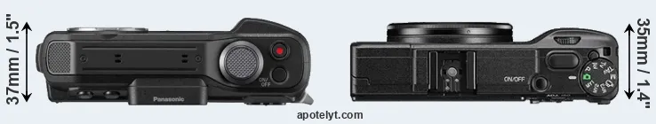 Compare FT7 versus GR II top
