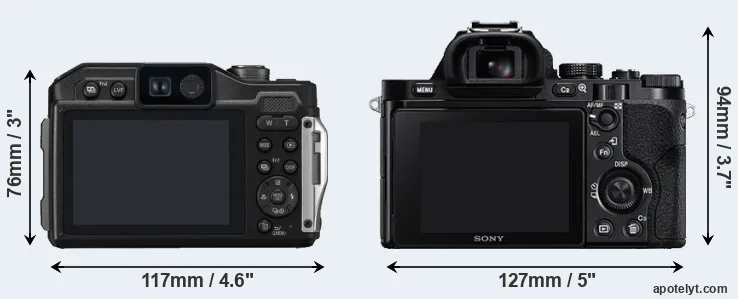 Comparison FT7 or A7 rear