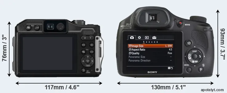 Comparison FT7 or HX350 rear