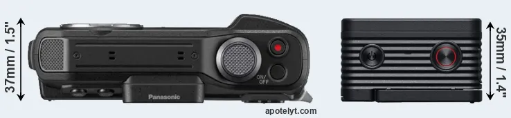Compare FT7 versus RX0 II top