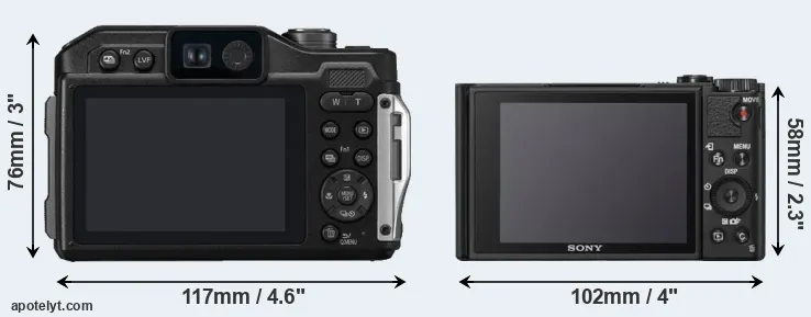 Comparison FT7 or WX800 rear