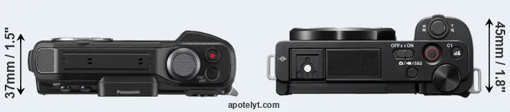 Compare FT7 versus ZV-E10 top