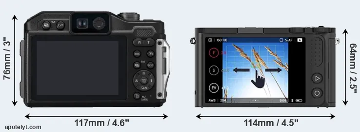 Comparison FT7 or M1 rear