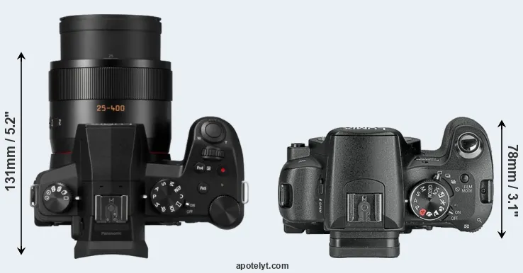 Compare FZ1000 II versus L10 top