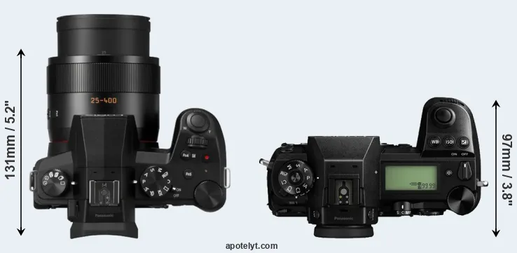 Compare FZ1000 II versus S1 top
