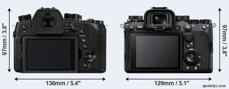 Comparison FZ1000 II or A1 rear