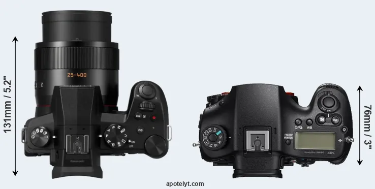 Compare FZ1000 II versus A99 II top
