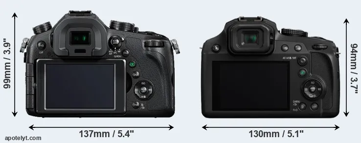 Comparison FZ1000 or FZ82 rear