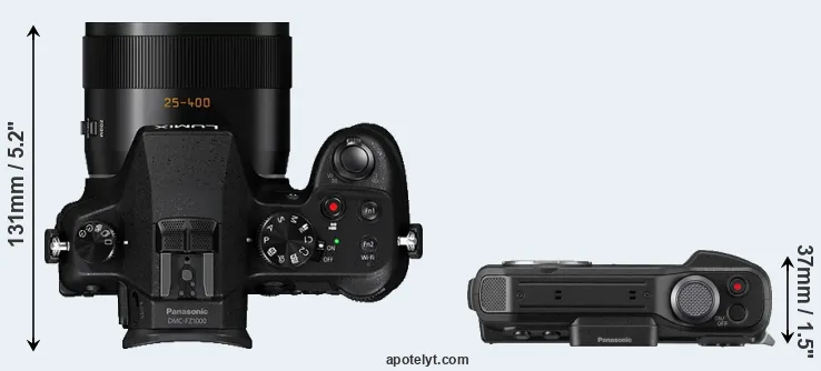 Compare FZ1000 versus TS7 top