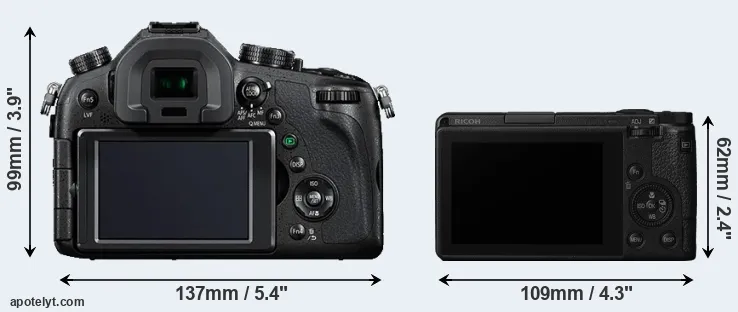 Comparison FZ1000 or GR III rear