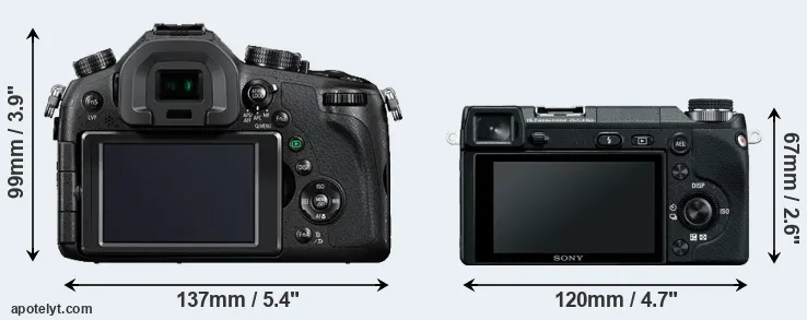 Comparison FZ1000 or NEX-6 rear