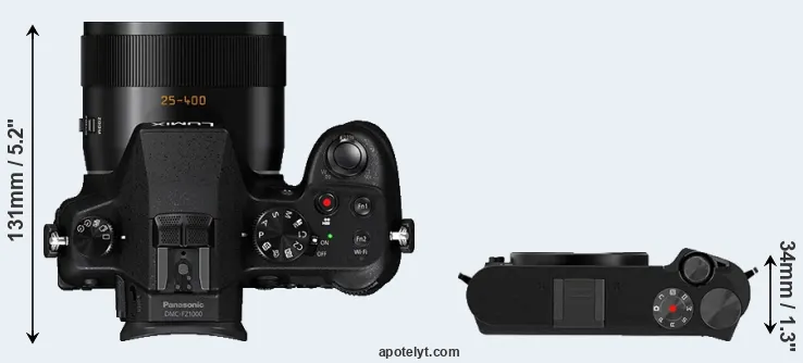 Compare FZ1000 versus M1 top