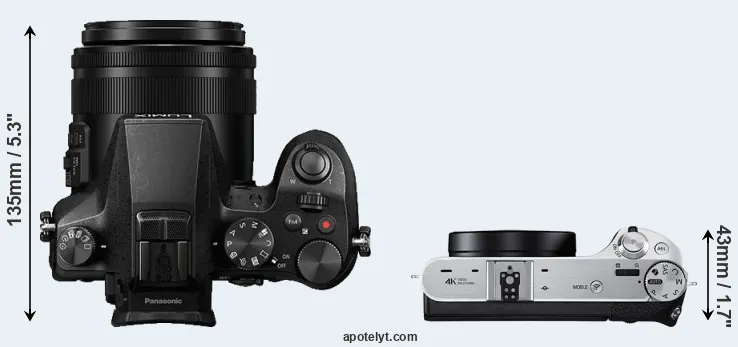 Compare FZ2500 versus NX500 top