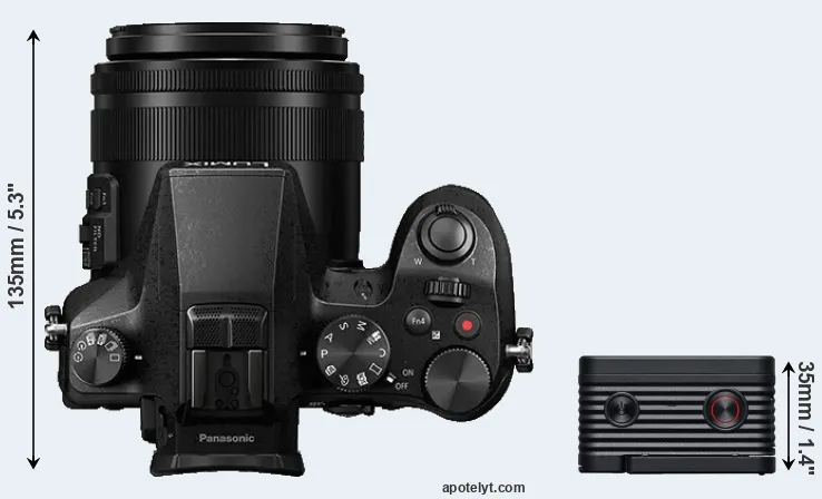 Compare FZ2500 versus RX0 II top