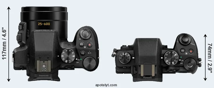 Compare FZ300 versus G80 top