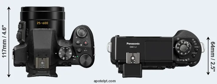 Compare FZ300 versus L1 top
