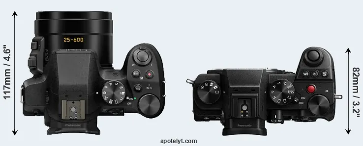 Compare FZ300 versus S5 top