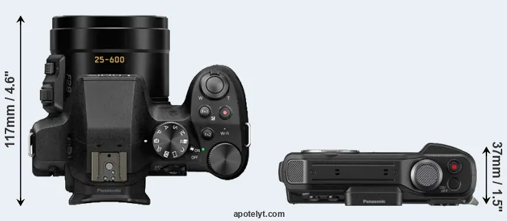 Compare FZ300 versus TS7 top