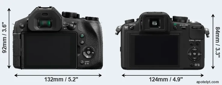 Comparison FZ330 or G10 rear