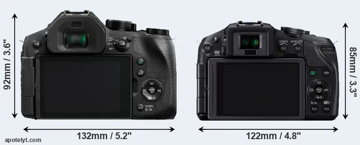 Comparison FZ330 or G6 rear