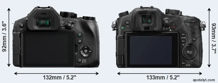 Comparison FZ330 or GH3 rear