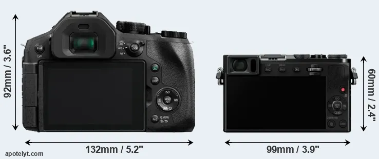 Comparison FZ330 or GM5 rear