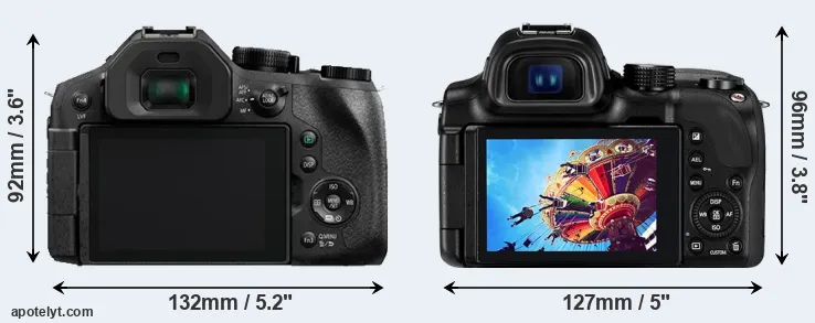 Comparison FZ330 or NX30 rear