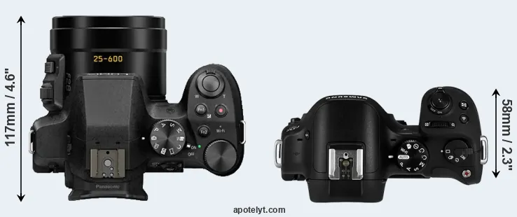 Compare FZ330 versus NX30 top