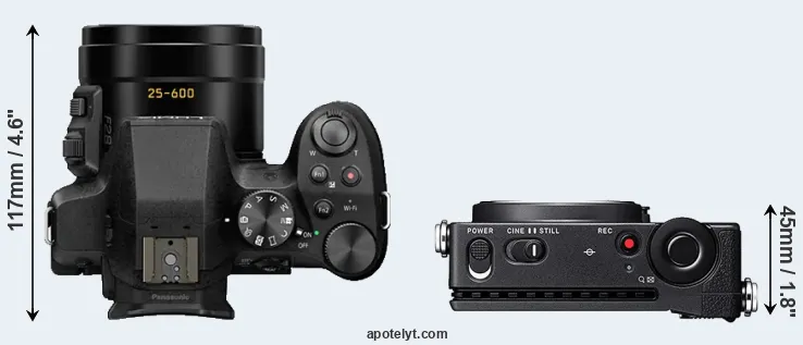 Compare FZ330 versus fp top