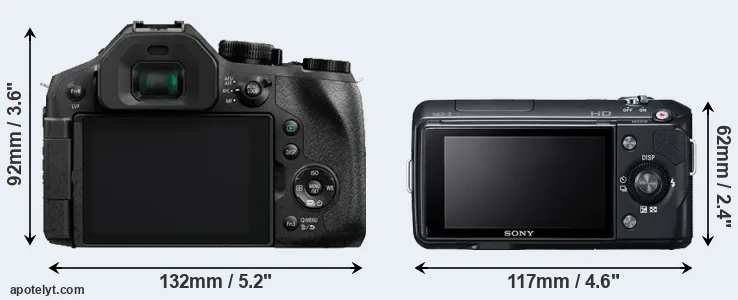 Comparison FZ330 or NEX-3 rear