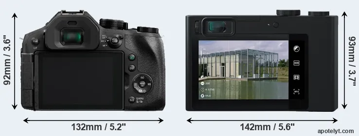 Comparison FZ330 or ZX1 rear