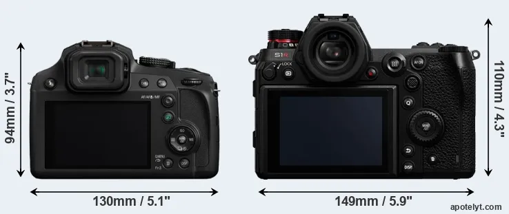 Comparison FZ80 or S1R rear