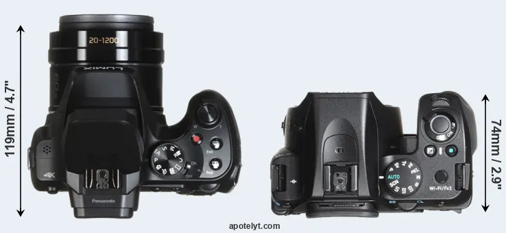 Compare FZ80 versus K-70 top