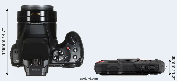 Compare FZ80 versus WG-60 top