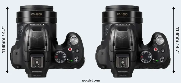 Compare FZ80D versus FZ82D top