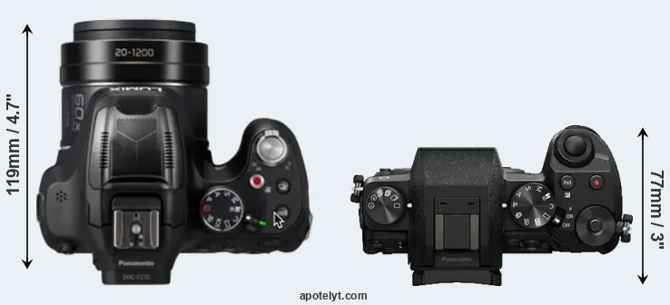 Compare FZ80D versus G7 top