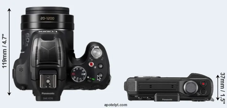 Compare FZ80D versus TS7 top